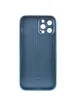 Чехол TPU+Glass Sapphire matte case для Apple iPhone 13 Pro Max (6.7") Navy Blue