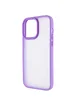 TPU+PC чехол Metal Buttons для Apple iPhone 13 Pro Max (6.7") Сиреневый