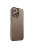 TPU чехол Carbon Protective with Magsafe для Apple iPhone 13 Pro Max (6.7") Coffee