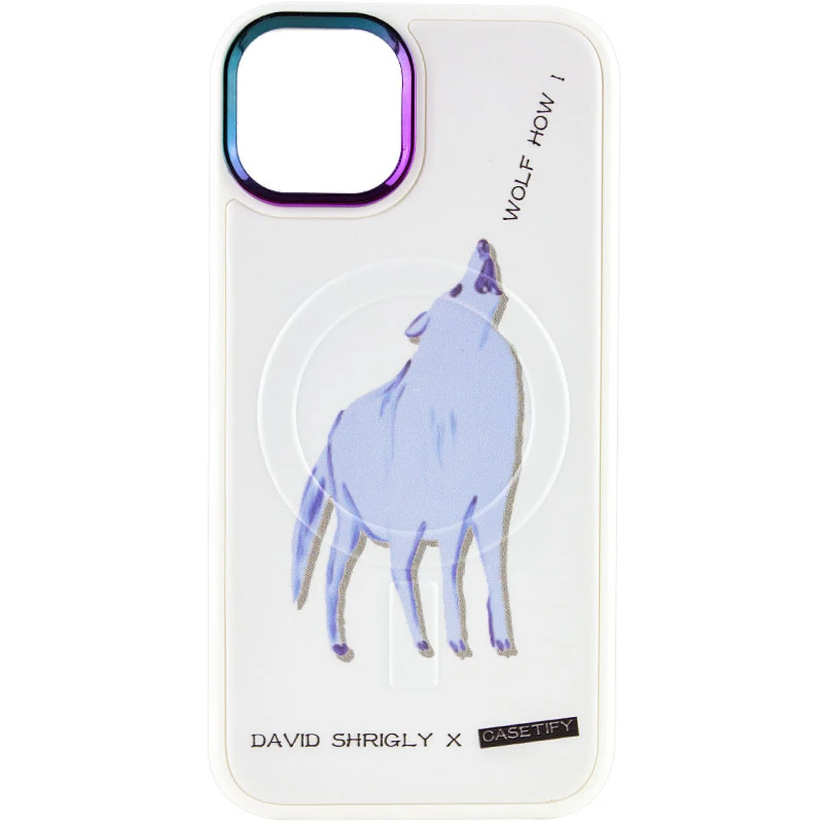 TPU+PC чохол Funny pictures with MagSafe для Apple iPhone 13 Pro Max (6.7") Wolf