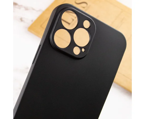 Чехол TPU Epik Black Full Camera для Apple iPhone 13 Pro Max (6.7") Черный