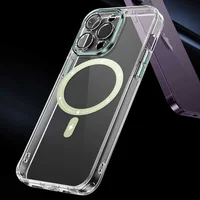 Чохол TPU+PC Colorful with MagSafe для Apple iPhone 13 Pro Max (6.7") Green