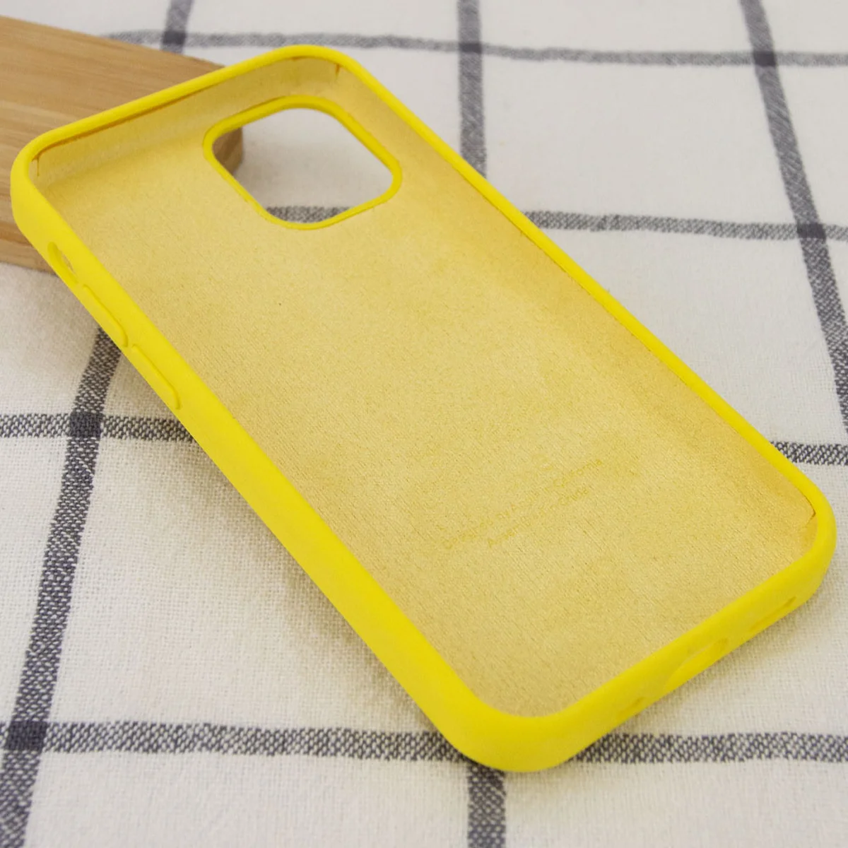 Чохол Silicone Case Full Protective (AA) для Apple iPhone 13 Pro Max (6.7 ") Жовтий / Neon Yellow