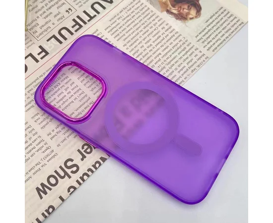Чохол TPU+PC Lily with MagSafe Apple iPhone 13 Pro Max (6.7") Purple