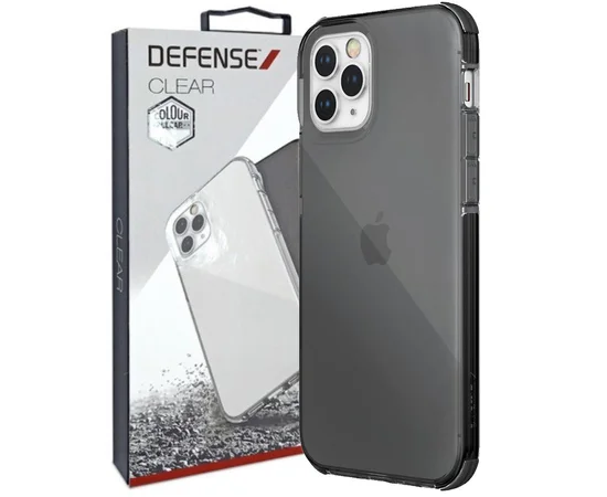 Чехол Defense Clear Series (TPU) для Apple iPhone 13 Pro Max (6.7") Черный