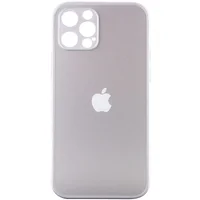 TPU+Glass чехол Matte Candy Full camera для Apple iPhone 13 Pro Max (6.7") Белый