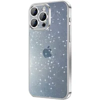 Чехол TPU+PC Glittershine для Apple iPhone 13 Pro Max (6.7") Silver