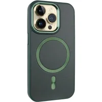 Кожаный чехол SnapCase with MagSafe для Apple iPhone 13 Pro Max (6.7") Green