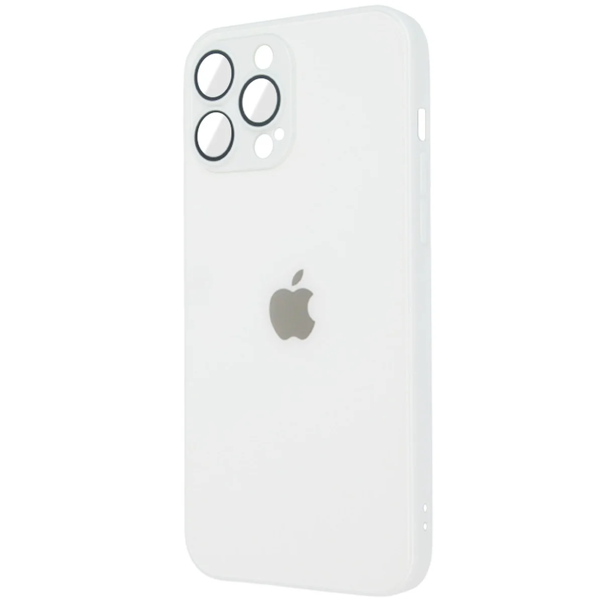 Чохол TPU+Glass Sapphire matte case для Apple iPhone 13 Pro Max (6.7") Pearly White