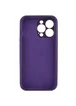 Чохол Silicone Case Full Camera Protective (AA) Apple iPhone 13 Pro Max (6.7") Фіолетовий / Elderberry