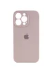Чохол Silicone Case Full Camera Protective (AA) Apple iPhone 13 Pro Max (6.7") Сірий / Lavender