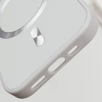 Кожаный чехол SnapCase with MagSafe для Apple iPhone 13 Pro Max (6.7") Grey