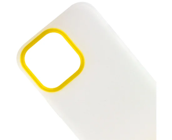 Чехол TPU+PC Bichromatic для Apple iPhone 13 Pro Max (6.7") Matte / Yellow