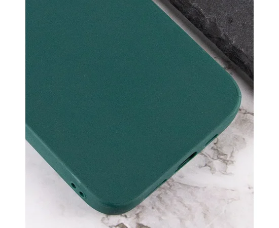 Силиконовый чехол Candy для Apple iPhone 13 Pro Max (6.7") Зеленый / Forest green