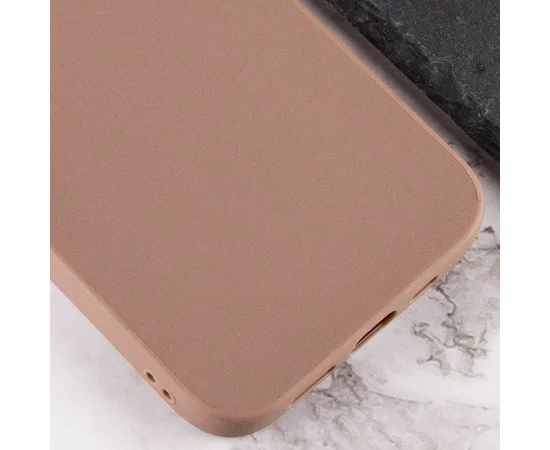 Силиконовый чехол Candy для Apple iPhone 13 Pro Max (6.7") Коричневый