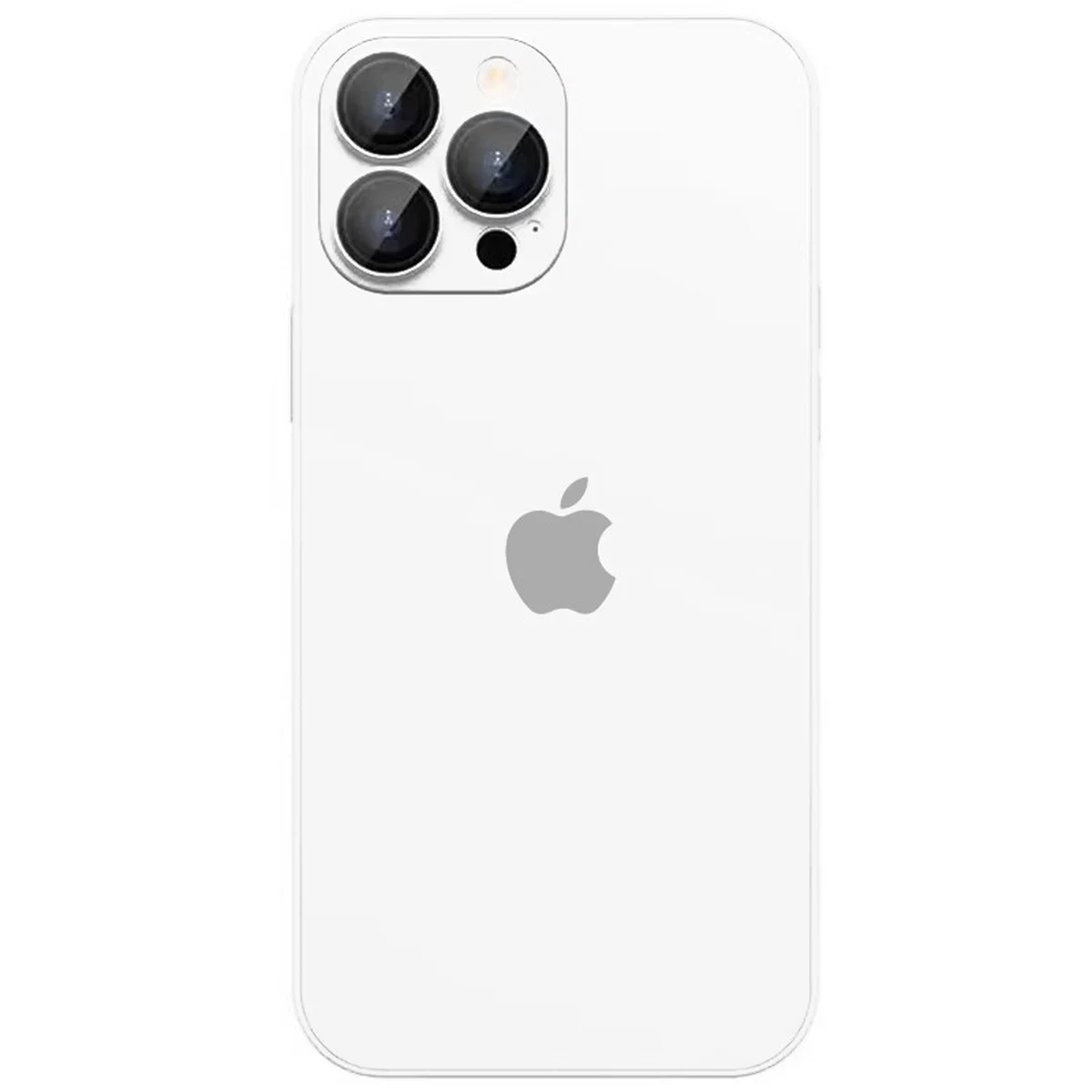 Чохол TPU+Glass Sapphire matte case для Apple iPhone 13 Pro Max (6.7") Pearly White