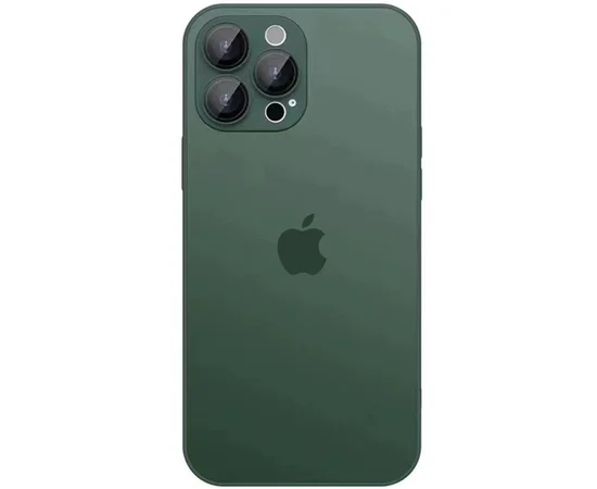 Чехол TPU+Glass Sapphire matte case для Apple iPhone 13 Pro Max (6.7") Cangling Green