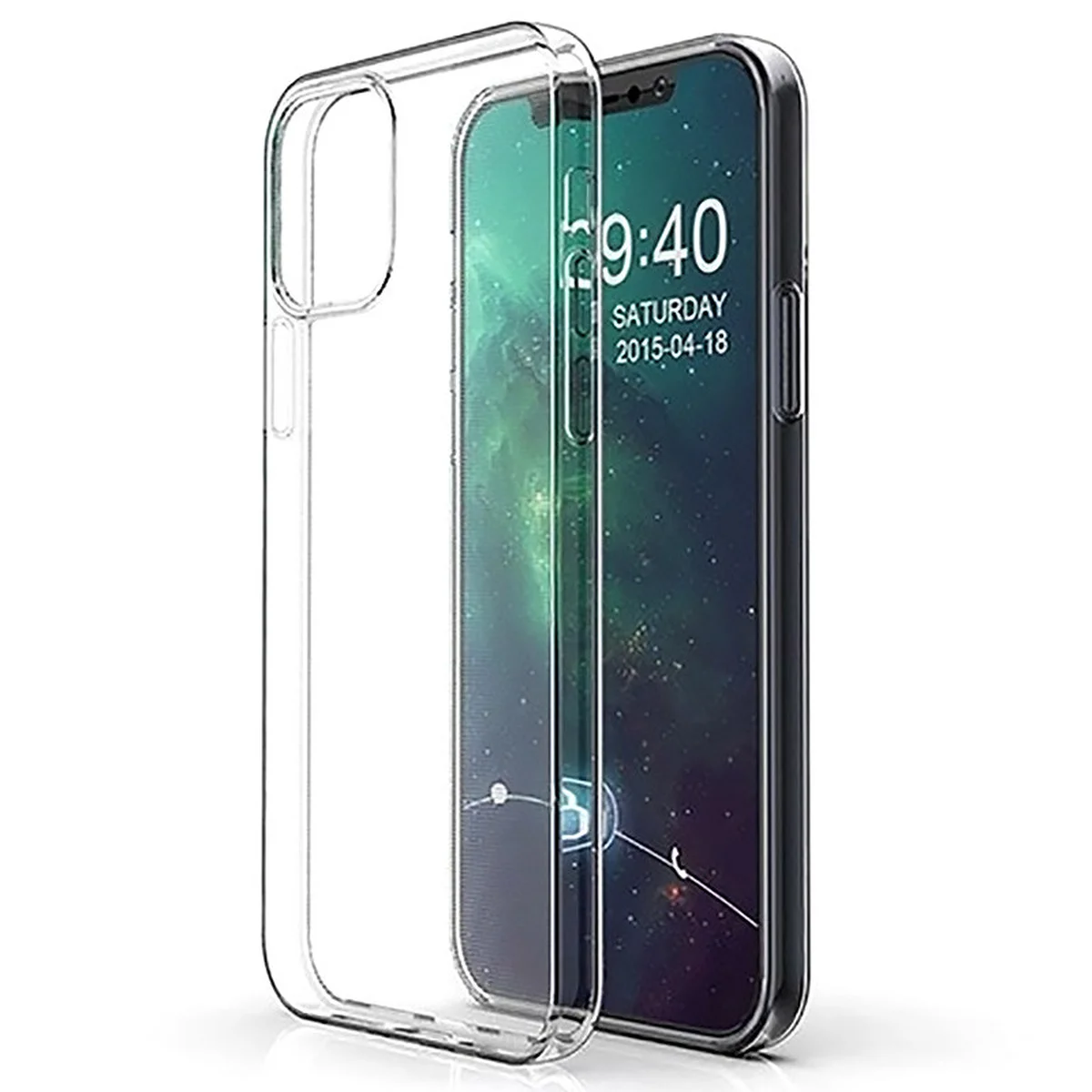 TPU чохол Epic Transparent 2,00 mm для Apple iPhone 13 Pro Max (6.7") Безбарвний (прозорий)