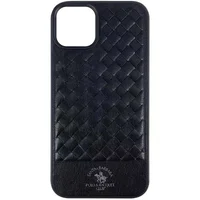 Кожаный чехол Polo Santa Barbara для Apple iPhone 13 Pro Max (6.7") Black