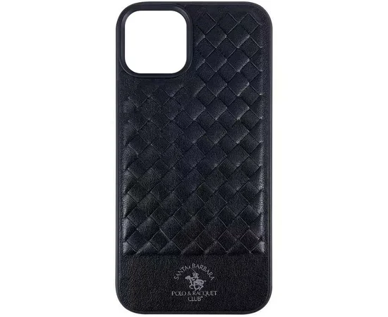 Кожаный чехол Polo Santa Barbara для Apple iPhone 13 Pro Max (6.7") Black