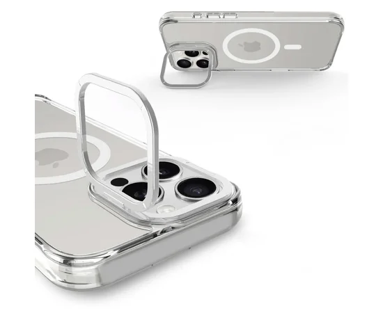 Чехол TPU Space Case Apex with MagSafe для Apple iPhone 13 Pro Max / 14 Pro Max (6.7") Silver