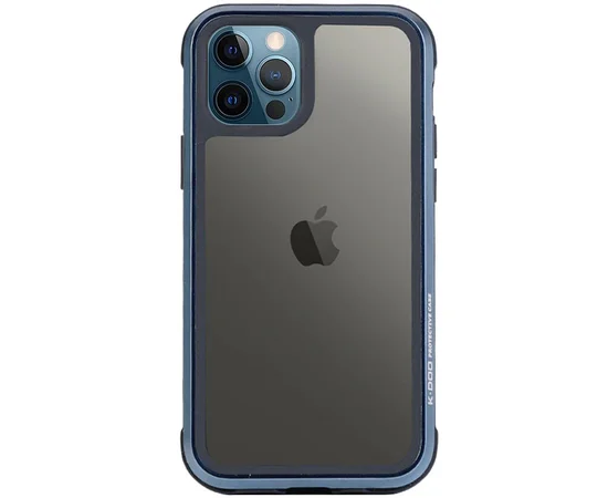 Чохол PC+TPU+Metal K-DOO Ares для Apple iPhone 13 Pro Max (6.7") Синій