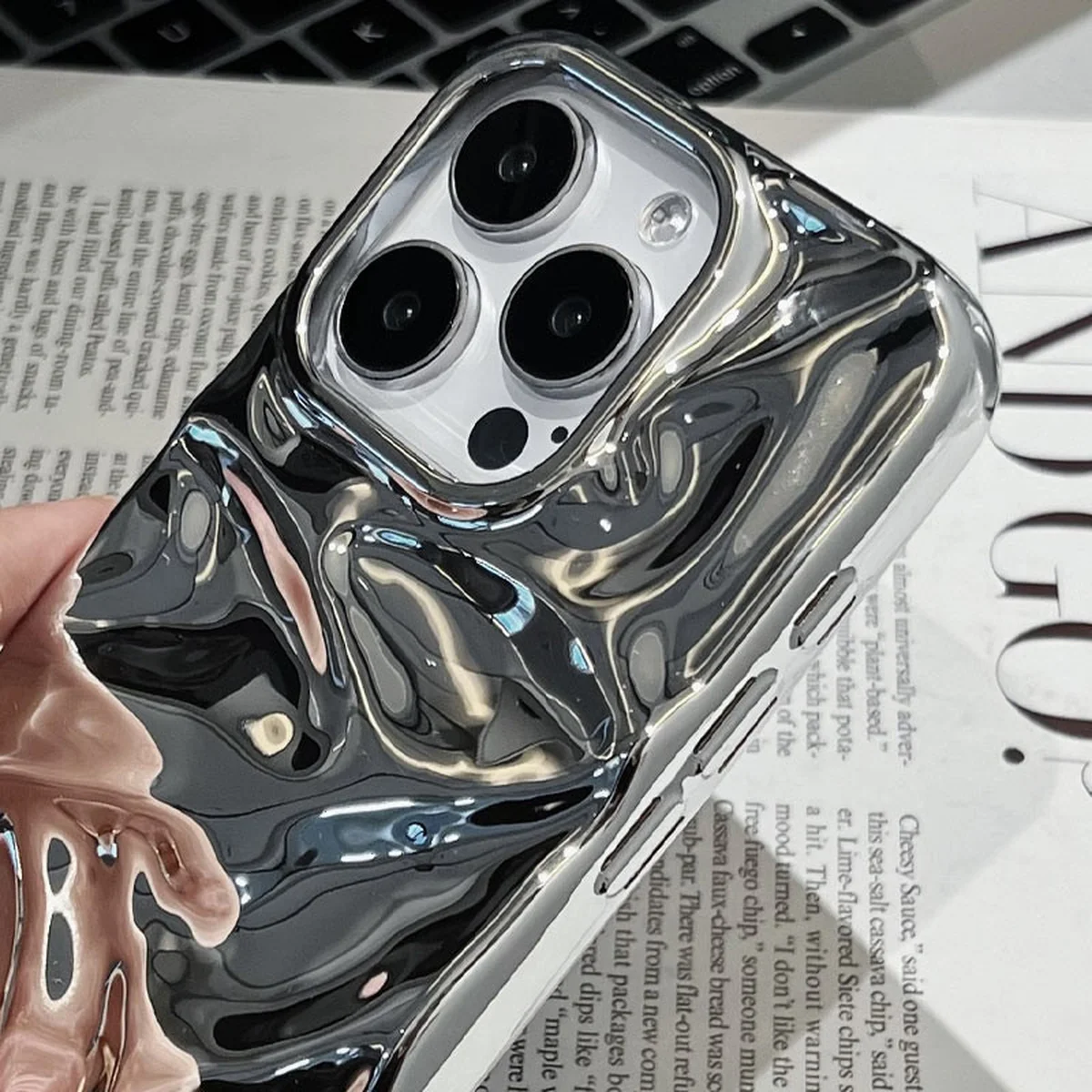 Чохол TPU Sea для Apple iPhone 13 Pro Max (6.7") Silver