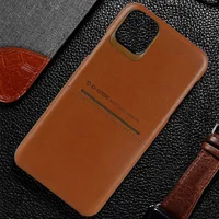Шкіряна накладка G-Case Cardcool Series для Apple iPhone 13 Pro Max (6.7") Коричневий