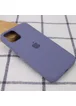 Чехол Silicone Case Full Protective (AA) для Apple iPhone 13 Pro Max (6.7") Серый / Lavender Gray