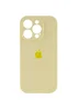 Чехол Silicone Case Full Camera Protective (AA) для Apple iPhone 13 Pro Max (6.7") Желтый / Mellow Yellow