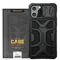 TPU+PC чехол Nillkin CamShield Adventurer (шторка на камеру) для Apple iPhone 13 Pro Max (6.7") Черный