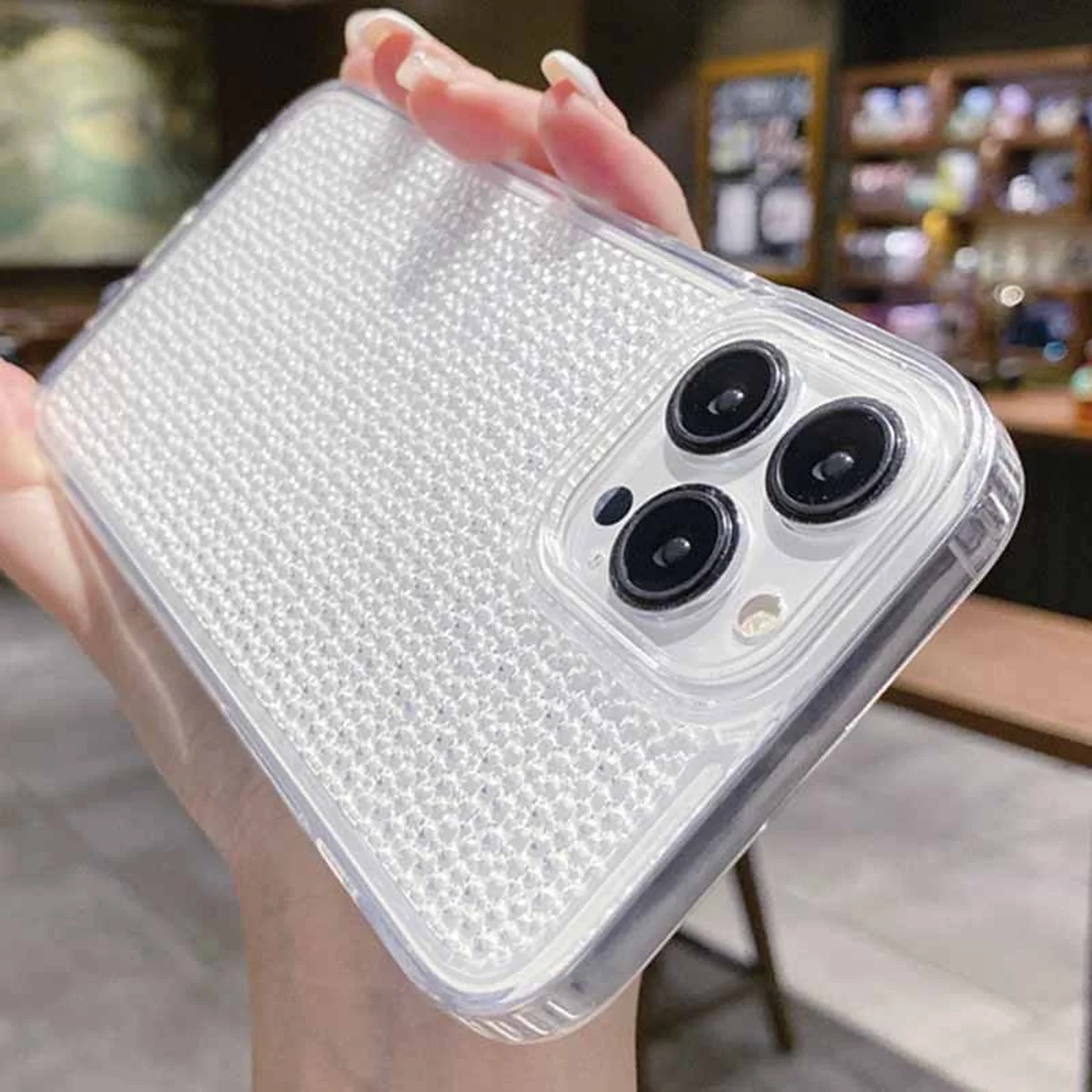 Чехол TPU Shine для Apple iPhone 13 Pro Max (6.7") Clear