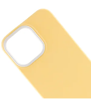 Чохол TPU+PC Bichromatic для Apple iPhone 13 Pro Max (6.7") Creamy-yellow / White