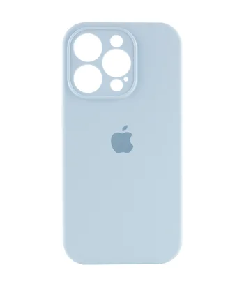 Чохол Silicone Case Full Camera Protective (AA) для Apple iPhone 13 Pro Max (6.7") Синій / Sweet Blue
