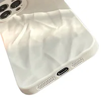 Чехол TPU Texture для Apple iPhone 13 Pro Max (6.7") White