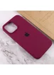 Чехол Silicone Case Full Protective (AA) для Apple iPhone 13 Pro Max (6.7") Бордовый / Maroon
