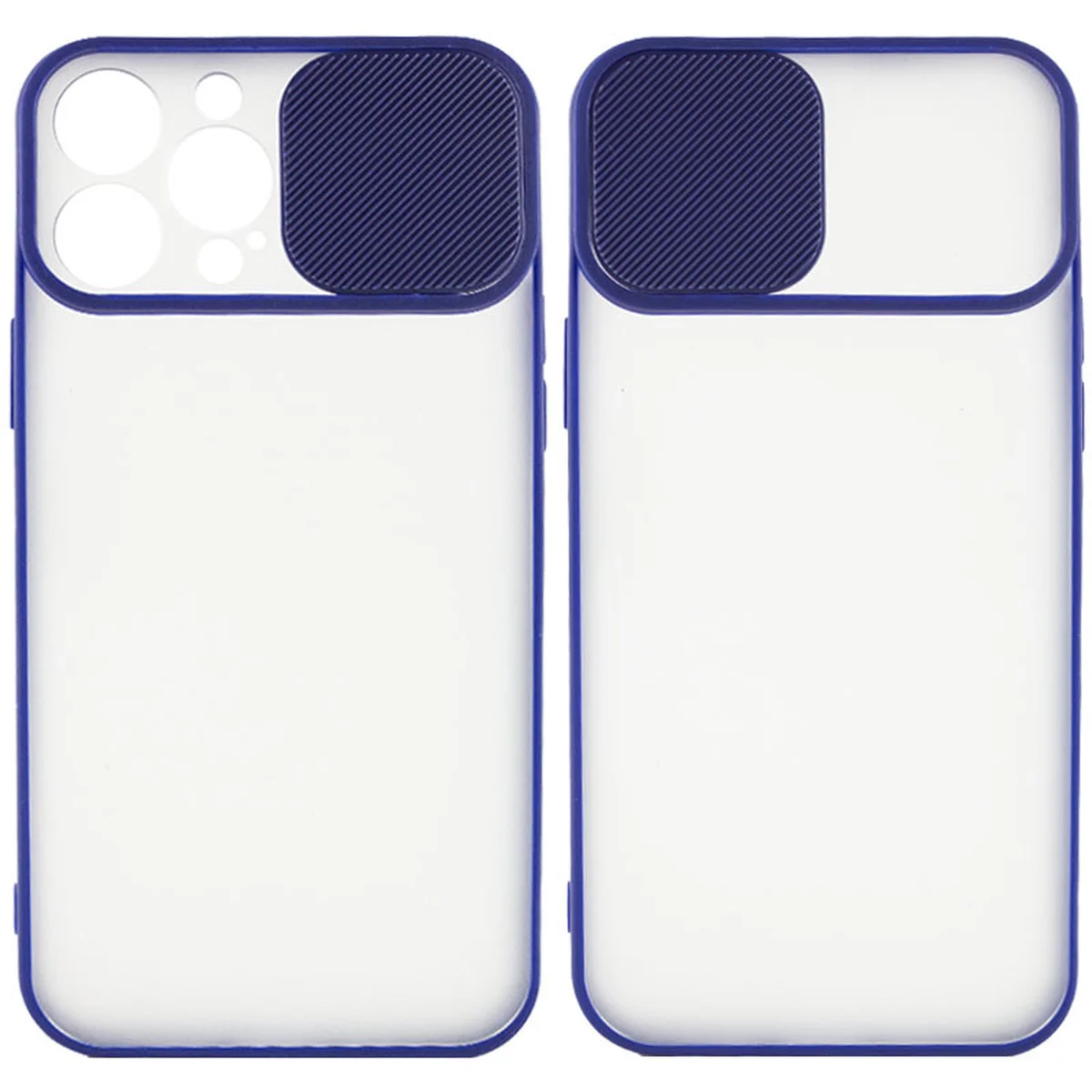 Чехол Camshield mate TPU со шторкой для камеры для Apple iPhone 13 Pro Max (6.7") Синий