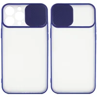 Чехол Camshield mate TPU со шторкой для камеры для Apple iPhone 13 Pro Max (6.7") Синий