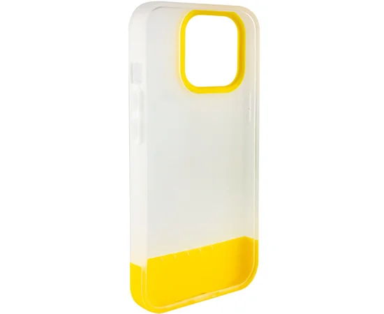 Чехол TPU+PC Bichromatic для Apple iPhone 13 Pro Max (6.7") Matte / Yellow