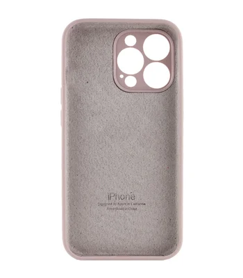 Чохол Silicone Case Full Camera Protective (AA) Apple iPhone 13 Pro Max (6.7") Сірий / Lavender