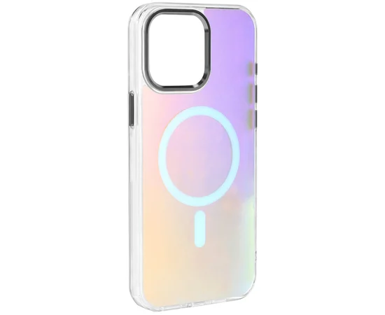 Чехол TPU Lunar Glow (MagFit) для Apple iPhone 13 Pro Max (6.7") Titanium Grey