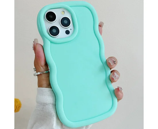 Чехол TPU Ripple для Apple iPhone 13 Pro Max (6.7") Turquoise