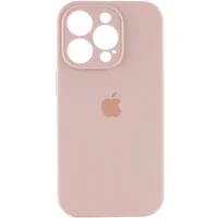 Чохол Silicone Case Full Camera Protective (AA) Apple iPhone 13 Pro Max (6.7") Рожевий / Pink Sand