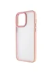 TPU+PC чехол Metal Buttons для Apple iPhone 13 Pro Max (6.7") Розовый
