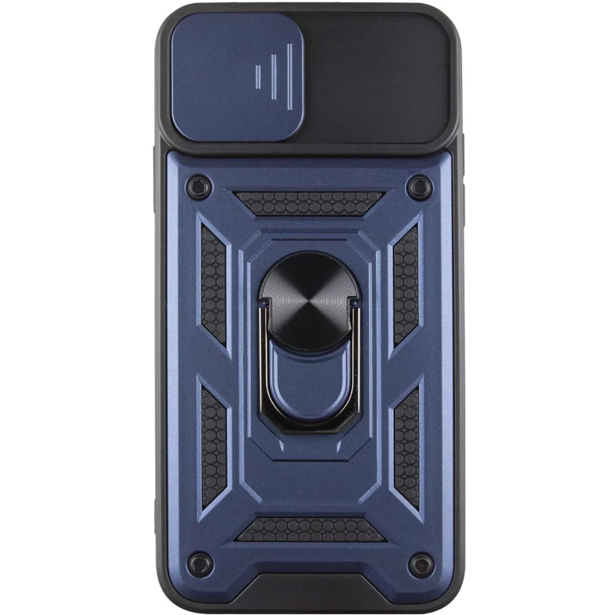 Удароміцний чохол Camshield Serge Ring для Apple iPhone 13 Pro Max (6.7") Синій