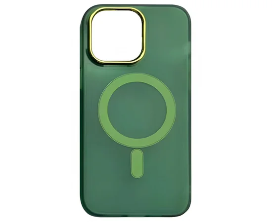 Чехол TPU+PC Lily with MagSafe для Apple iPhone 13 Pro Max (6.7") Army Green