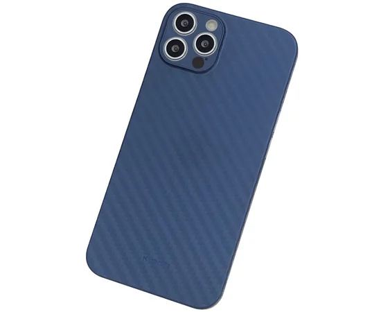 Чехол K-DOO Air carbon Series для Apple iPhone 13 Pro Max (6.7") Blue