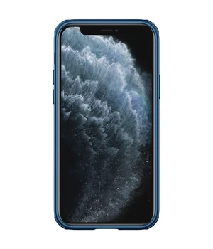 Карбонова накладка Nillkin Camshield (шторка на камеру) для Apple iPhone 13 Pro Max (6.7 ") Синій / Blue