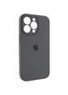 Чехол Silicone Case Full Camera Protective (AA) для Apple iPhone 13 Pro Max (6.7") Серый / Dark Gray