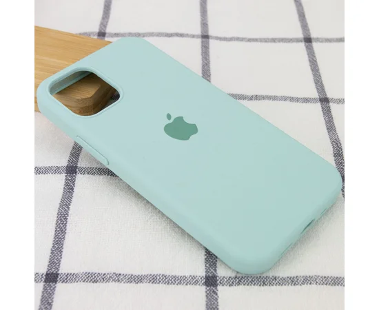 Чехол Silicone Case Full Protective (AA) для Apple iPhone 13 Pro Max (6.7") Бирюзовый / Beryl